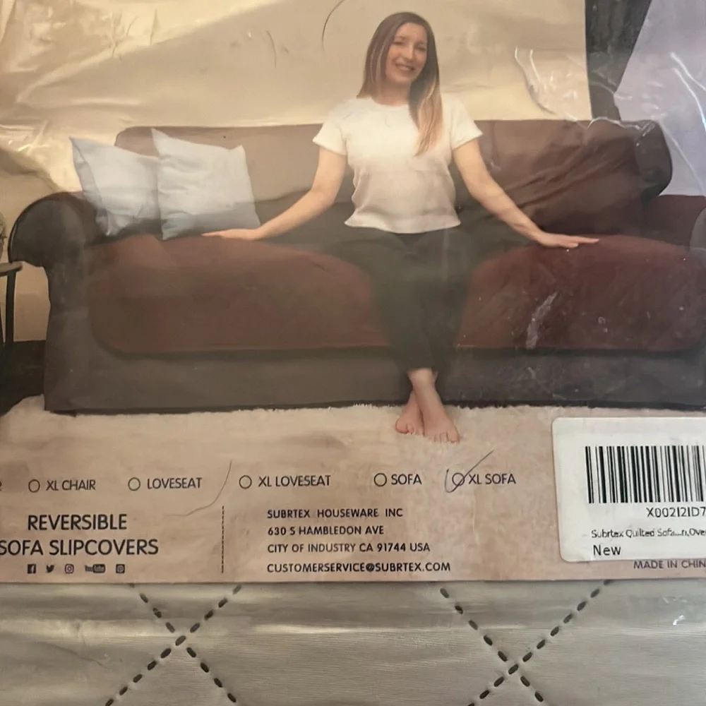 NWT Subrtex xl sofa cover